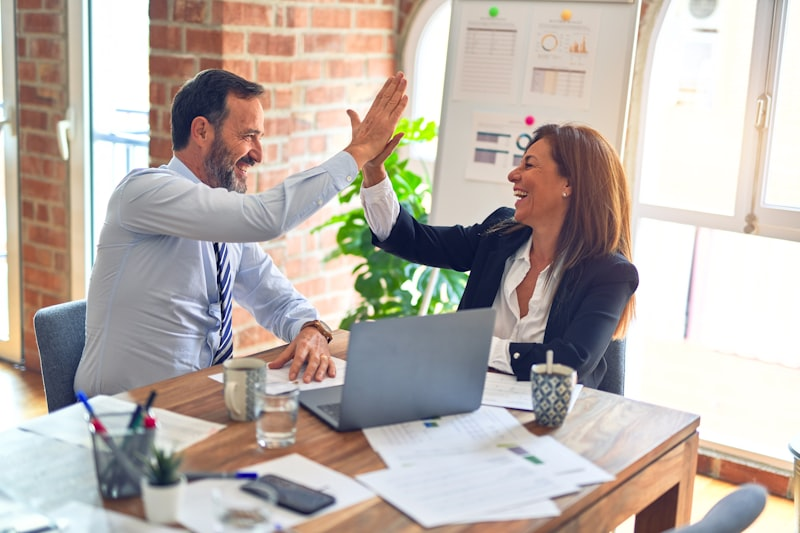 Professional business collaboration